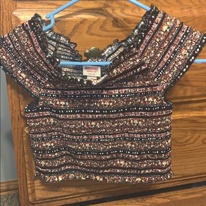 Stretchy off the shoulder top